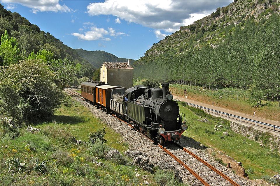Escursione trenino verde della Sardegna