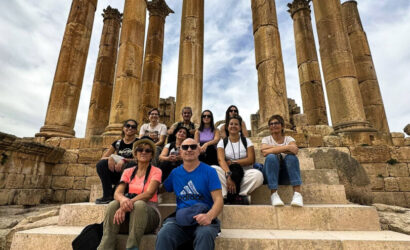 viaggio di gruppo in Giordania, Jerash